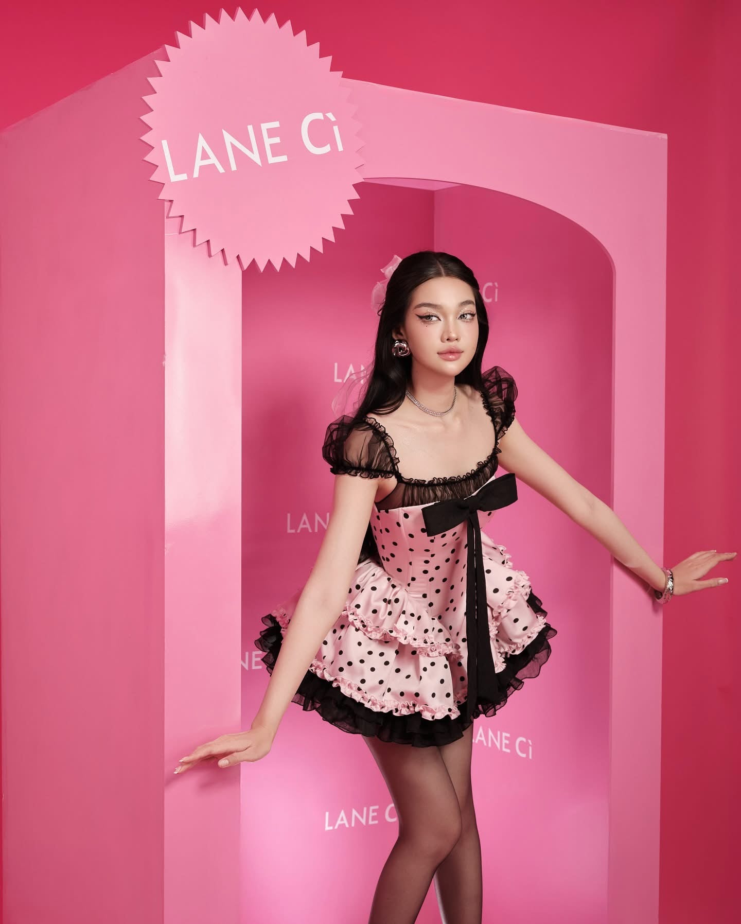 LANE Cì Baby Doll Dress