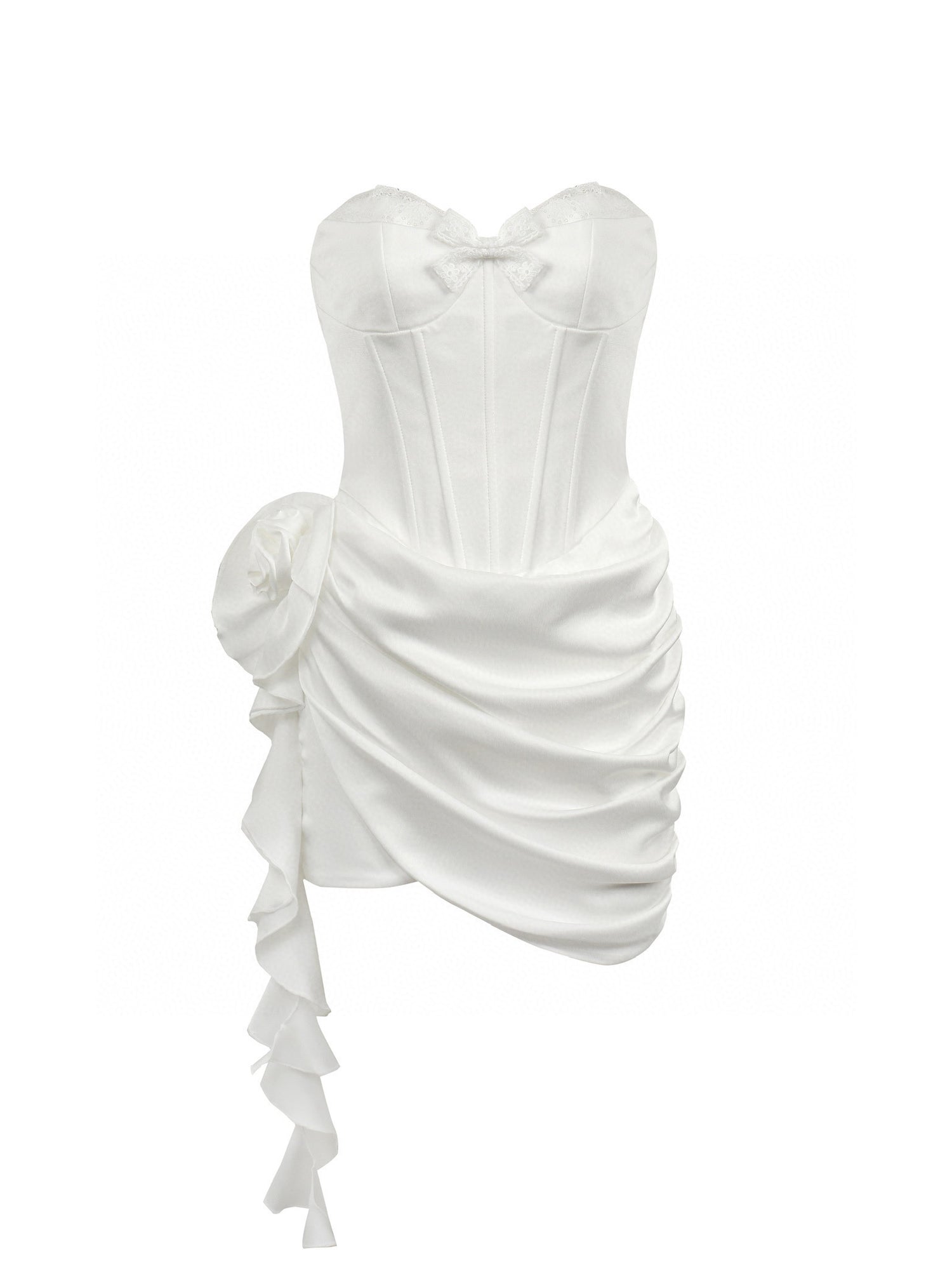 Jean Soo Corset straps mini dress