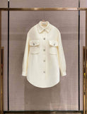 Masion Wester Woolen Shirt Coat(2color)