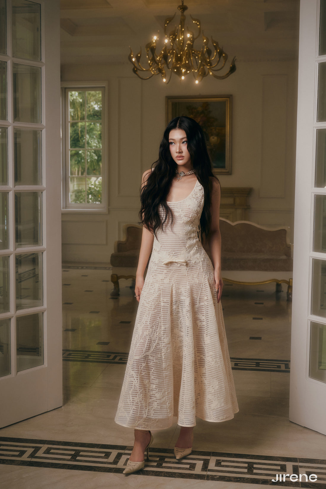 Jirene CREME DRESS