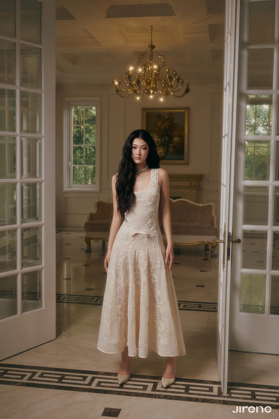 Jirene CREME DRESS