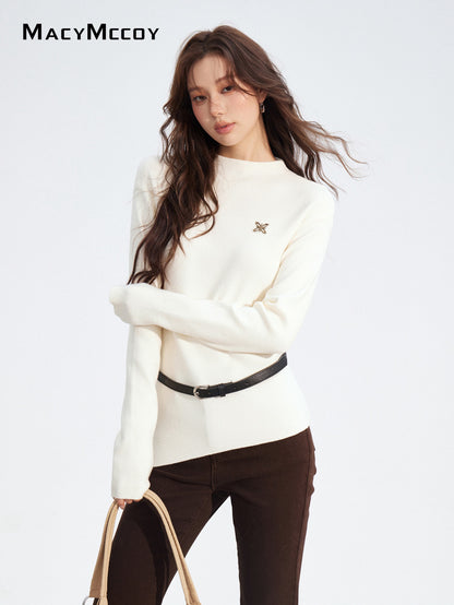 MacyMccoy MMC2025187 Irregular knitted base top