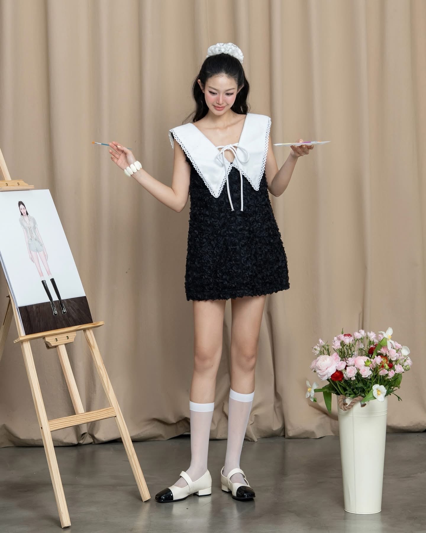 SWAN Closet Flora Dress