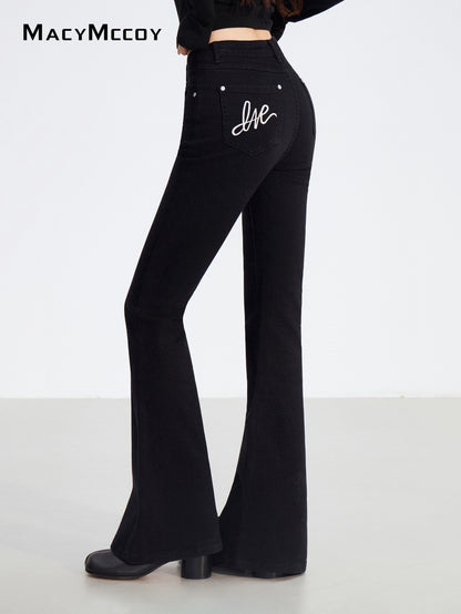 MacyMccoy MMC2025188 Micro embroidered denim jeans