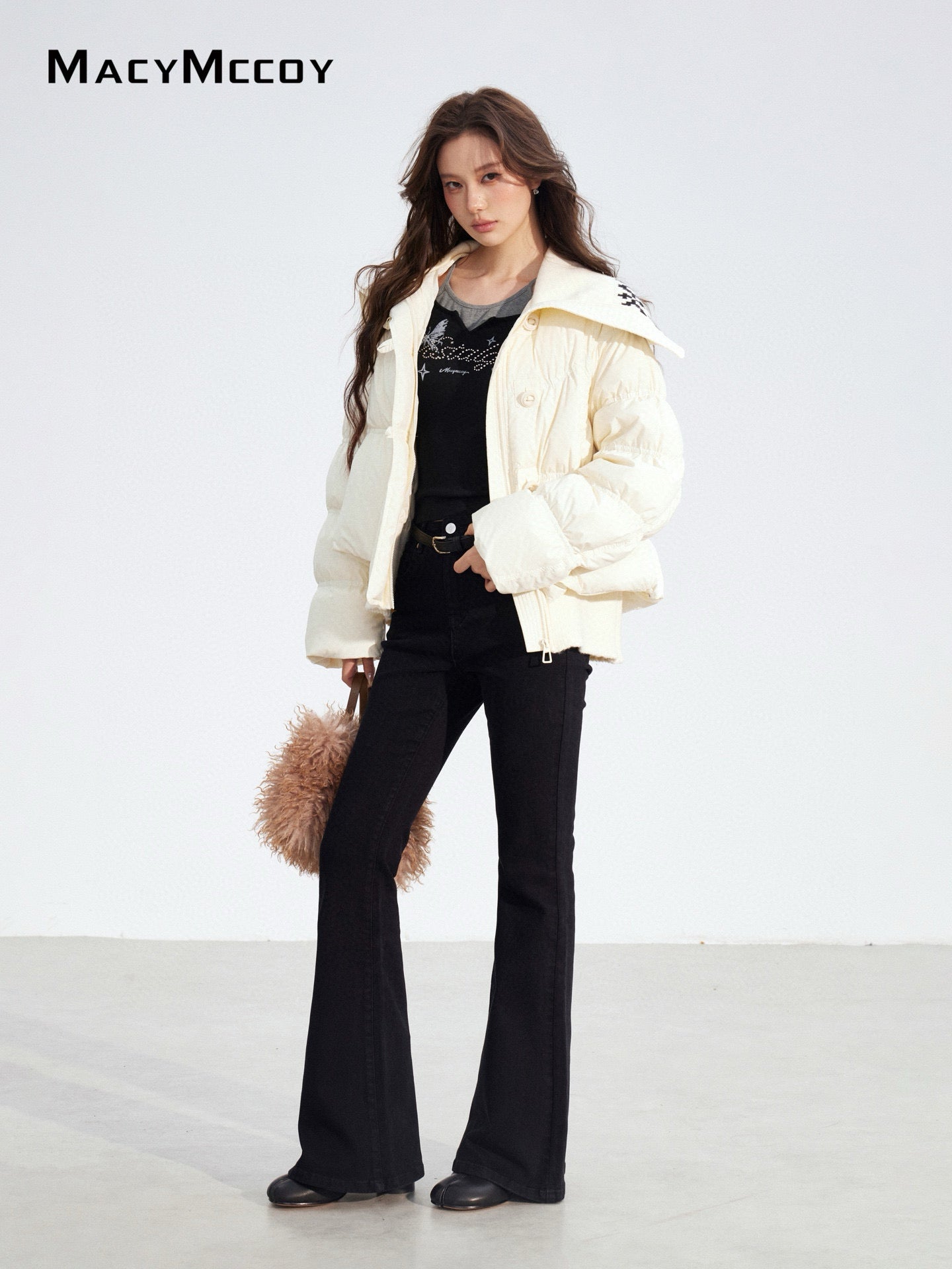 MacyMccoy MMC2025188 Micro embroidered denim jeans