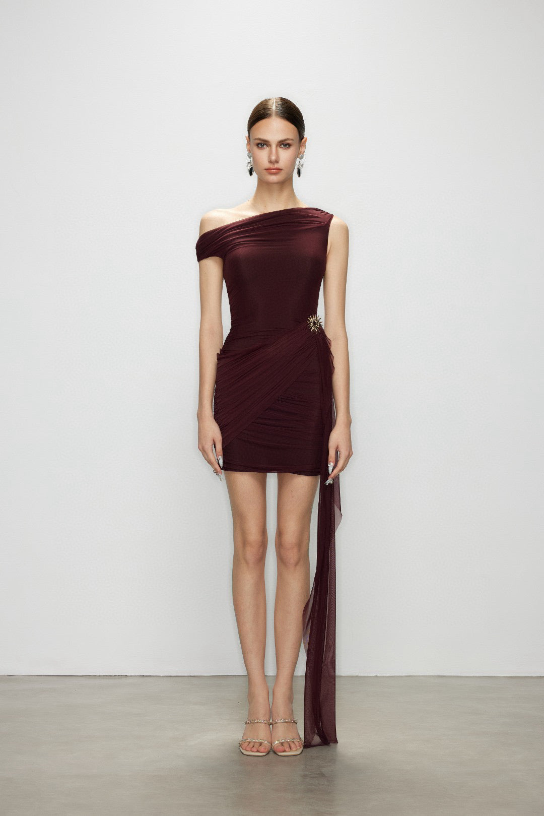 Artel Retro AR-25AW-DR001 Trailing mini dress (Crimson)