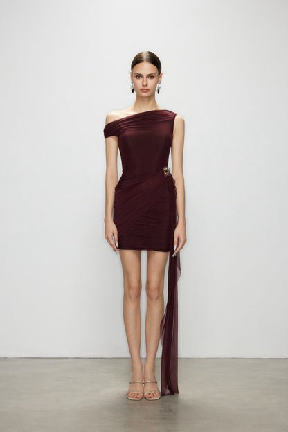 Artel Retro AR-25AW-DR001 Trailing mini dress (Crimson)