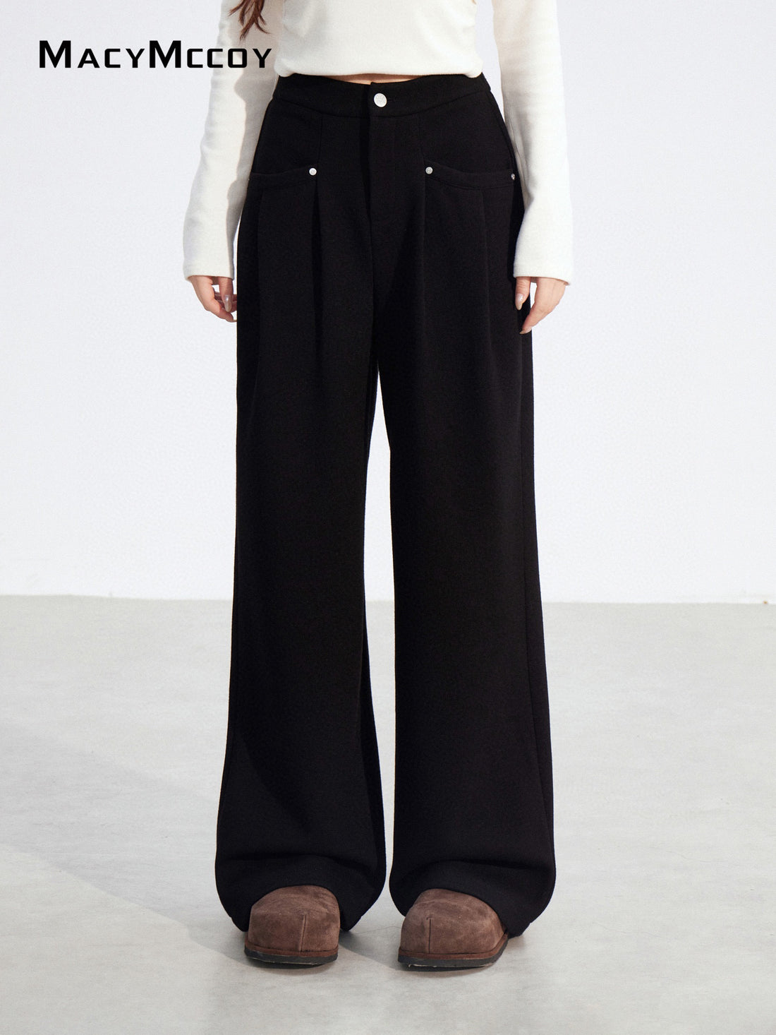 MacyMccoy MMC2025195 Chenille loose pants