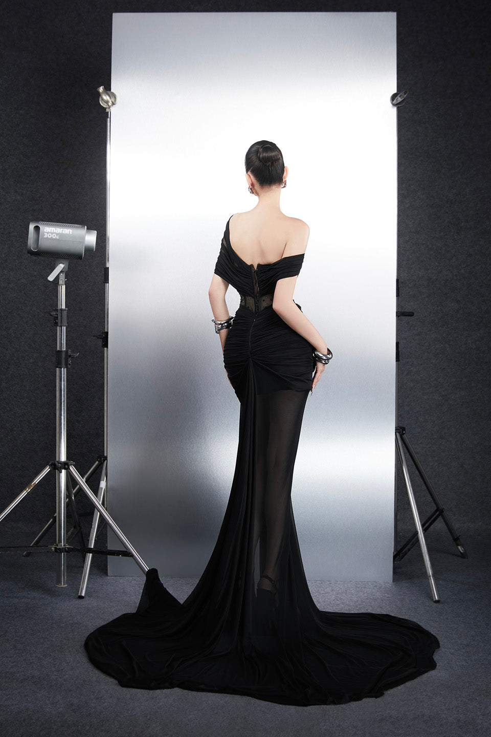 Bandage Dress Off shoulder tied maxi dress