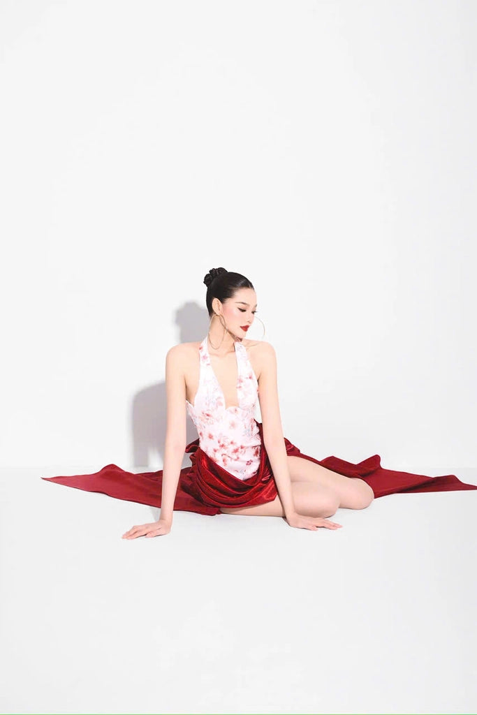 MAEL FEMME FLORELLE DRESS