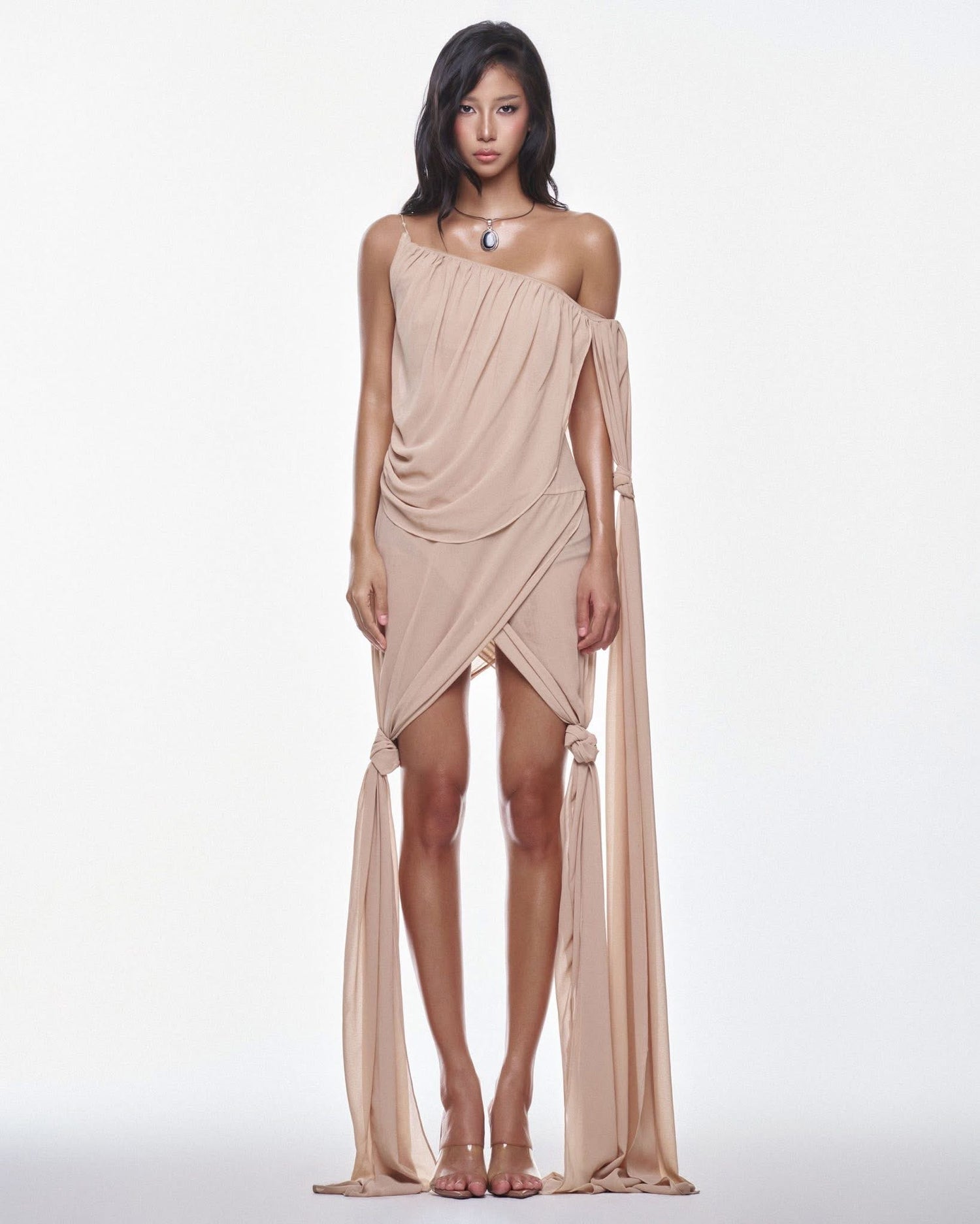 Ibiboss VENESSA DRESS (BEIGE)