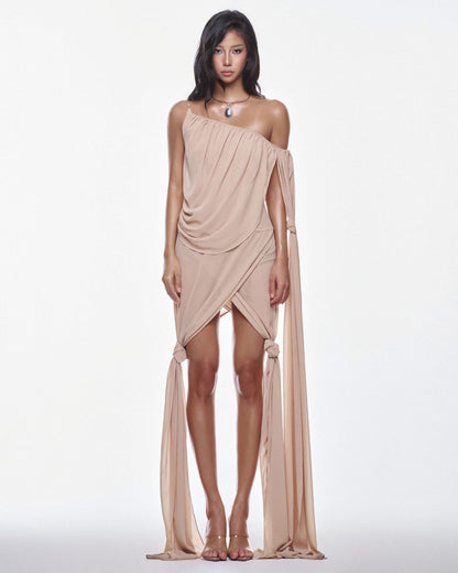 Ibiboss VENESSA DRESS (BEIGE)