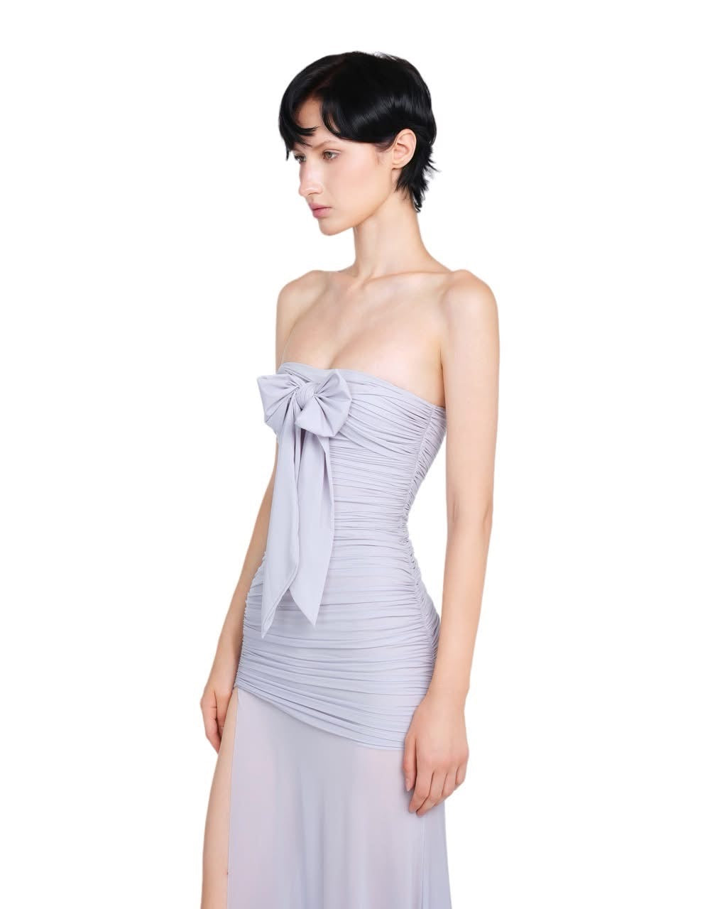 LSOUL Livia Dress (Grey Blue)