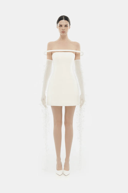 Montsand Ivory Flower Gloves