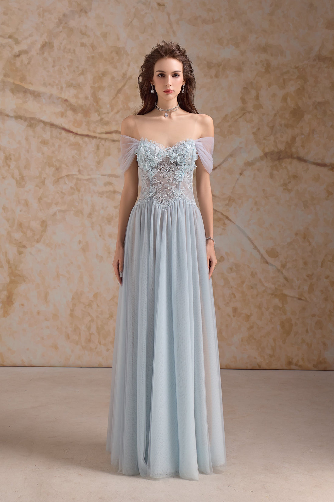 Calista MELIORA Off-shoulder Maxi Dress