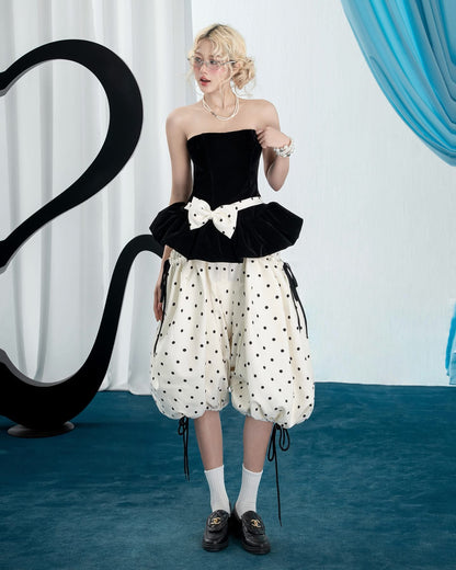 SWAN Closet Polka dot set
