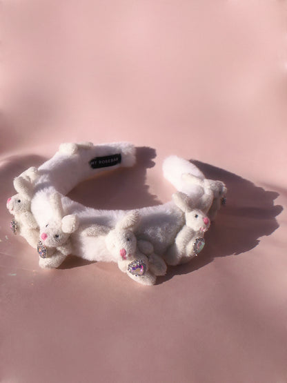 My Rosebar Snow Bunny Headband