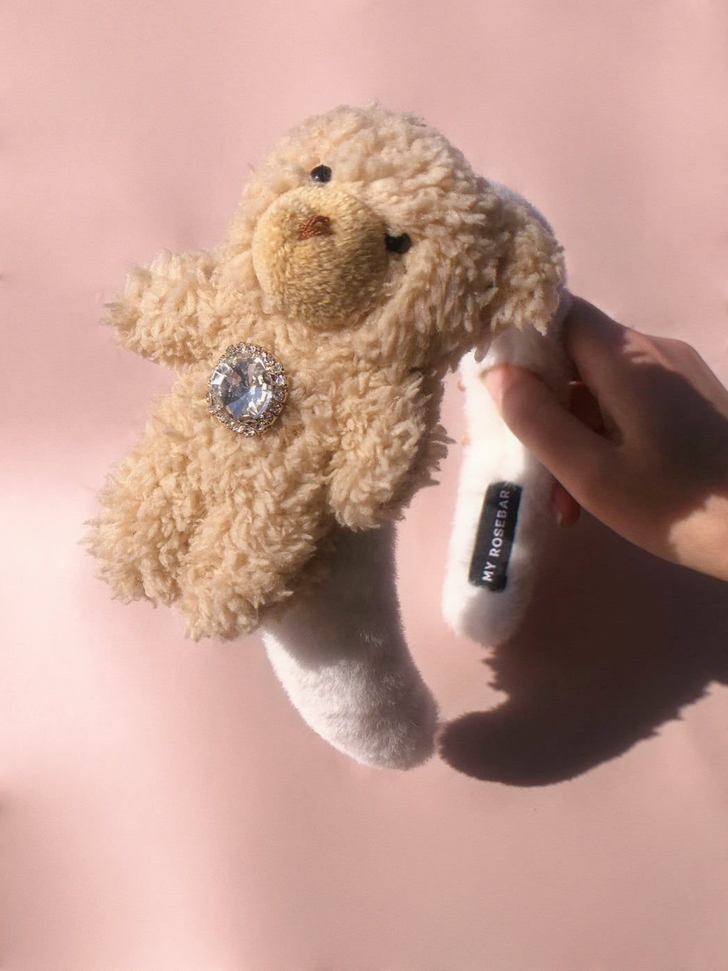 My Rosebar Snow Teddy Headband