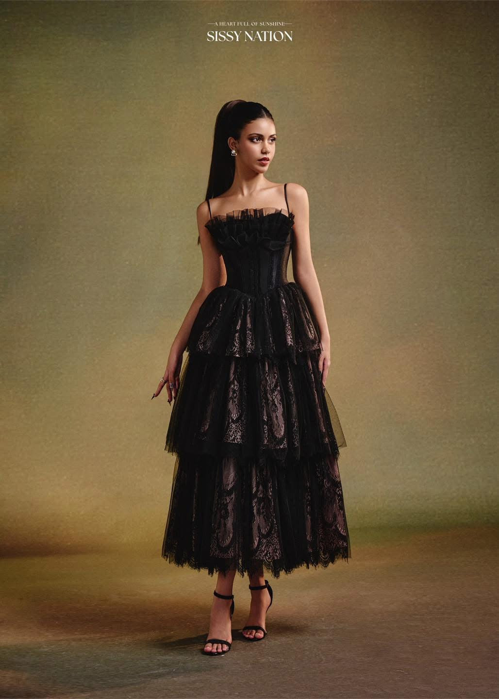 Sissy Opera By Night Corset Dress