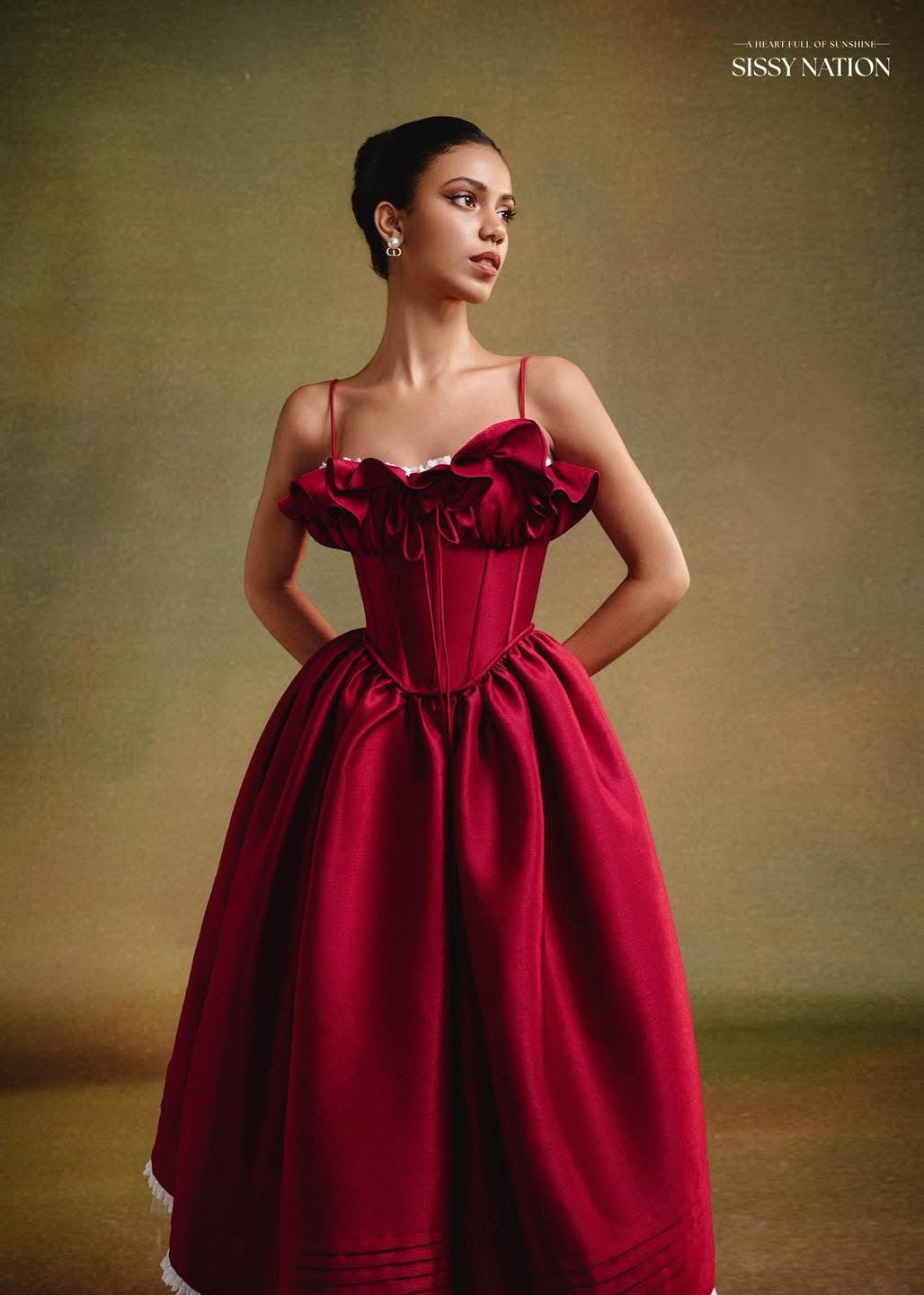 Sissy Tulip Corset Dress(2color)