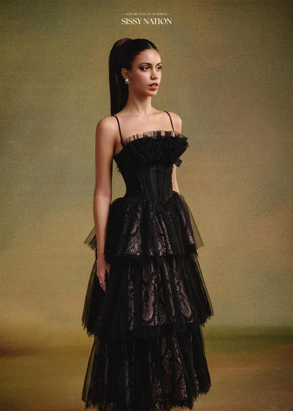 Sissy Opera By Night Corset Dress