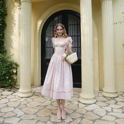 BEL ANGE Dreambloom Midi Dress