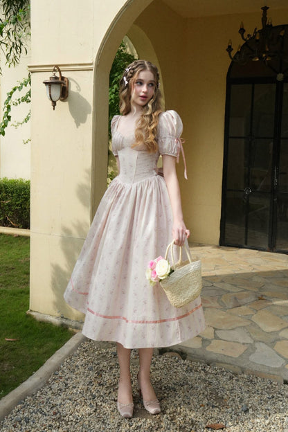 BEL ANGE Dreambloom Midi Dress