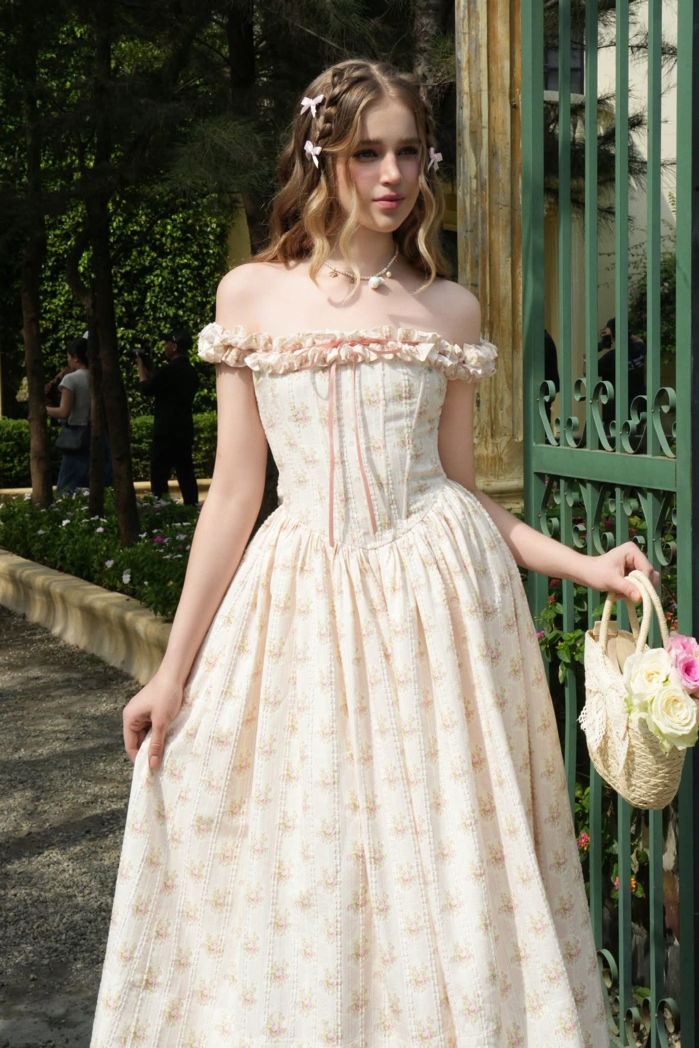 BEL ANGE Sharmaine Midi Dress