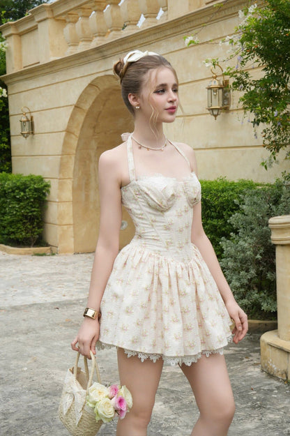 BEL ANGE Aurabloom Mini Dress