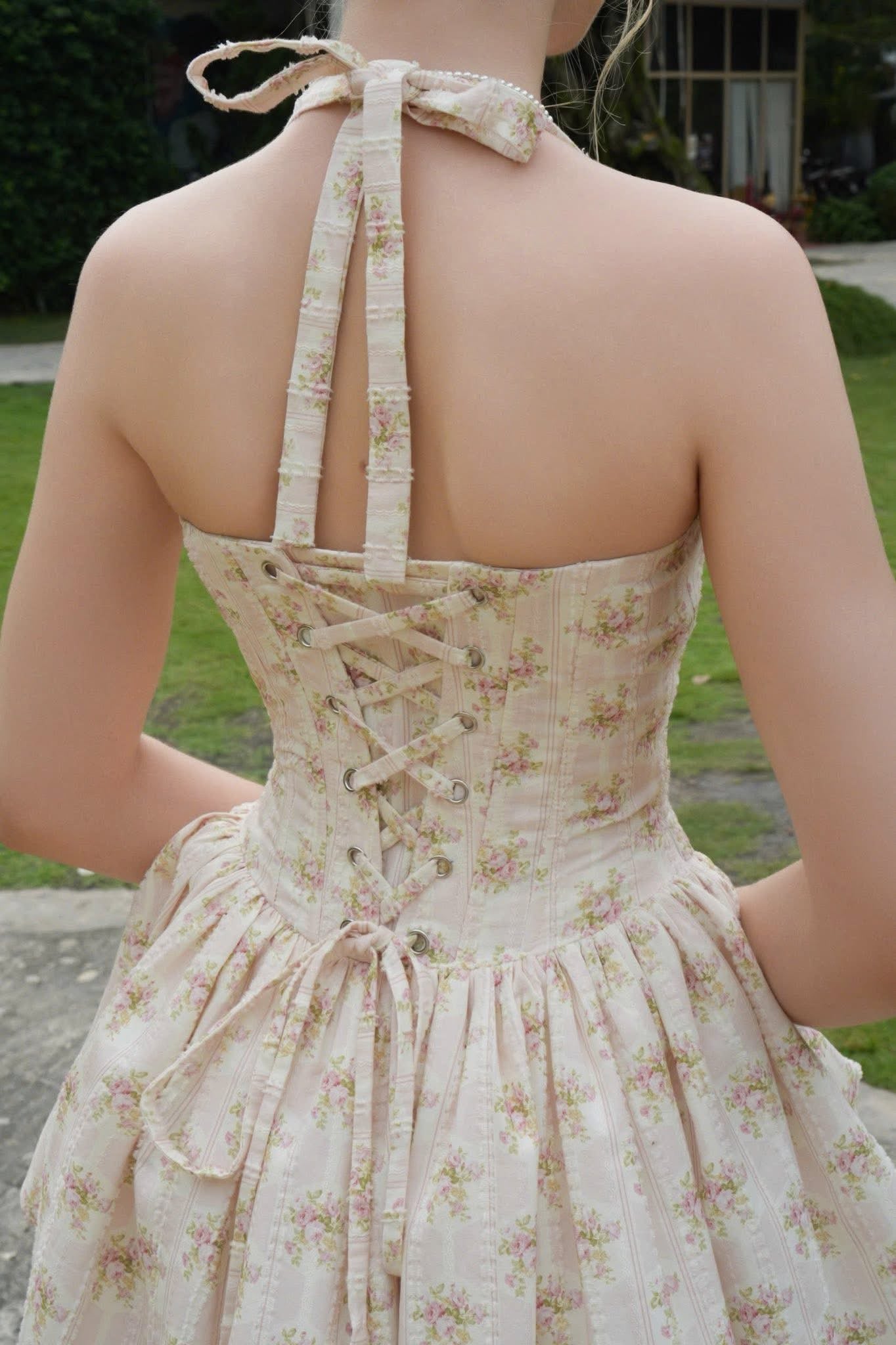 BEL ANGE Aurabloom Mini Dress