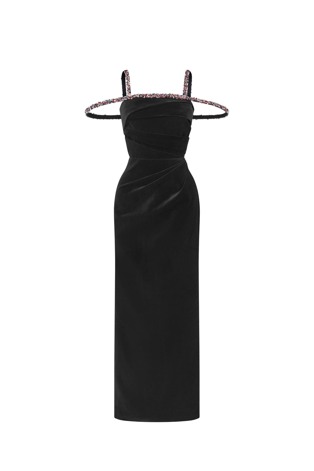 Calista MYSTIC Velvet Ankle Length Dress (2color)