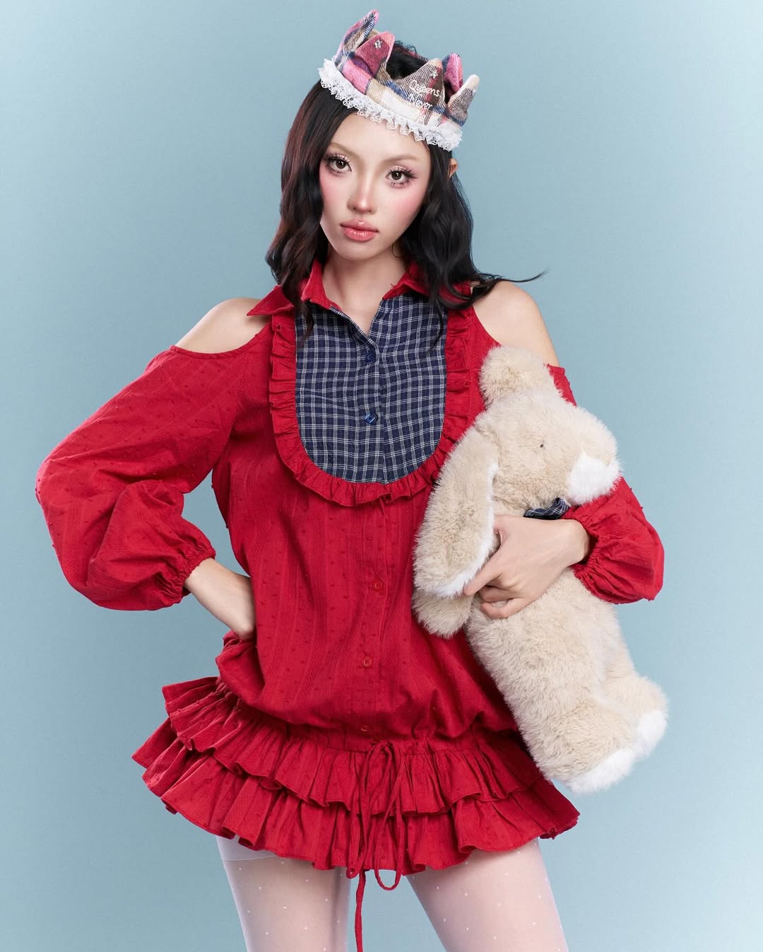 Chan.closet Meo Meo Set (Red)