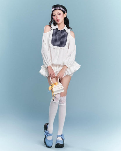 Chan.closet Meo Meo Set (White)