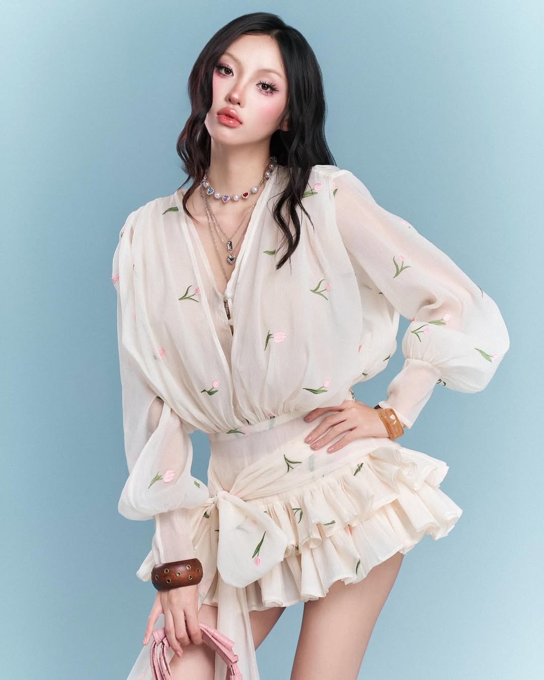 Chan.closet Mary Tulip Dress