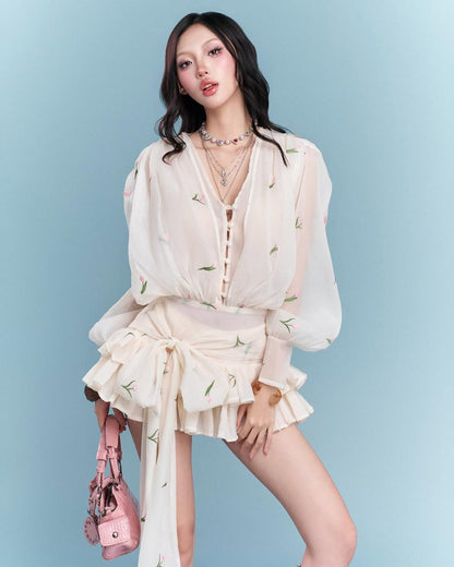 Chan.closet Mary Tulip Dress