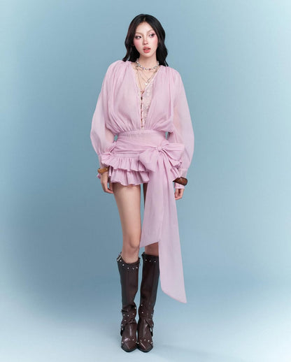 Chan.closet Mary Pink Dress