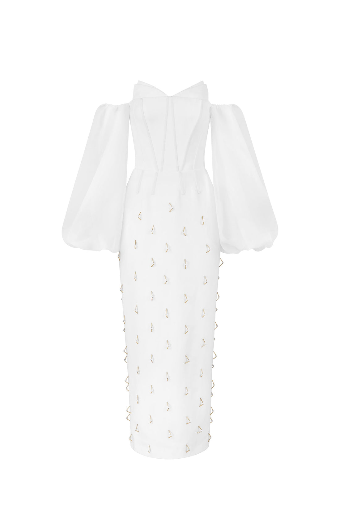 Calista AZALEA Off-Shoulder Midi Dress