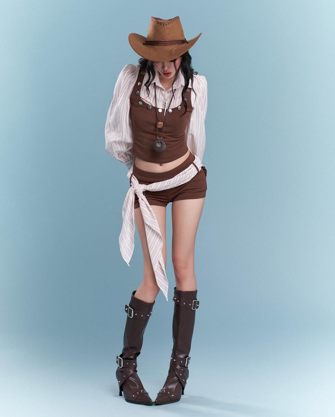 Chan.closet Karani Top &amp; Karani Short