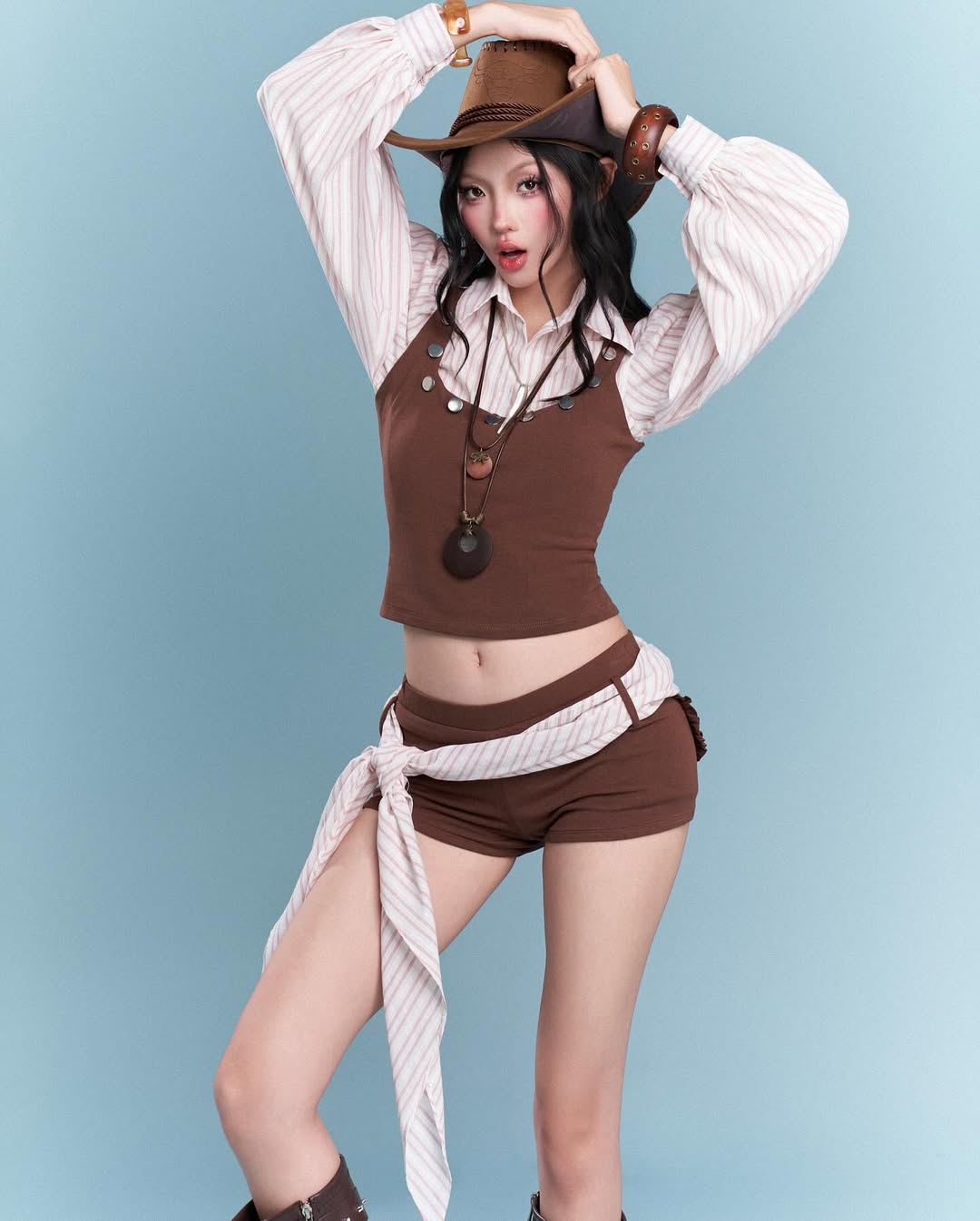 Chan.closet Karani Top &amp; Karani Short