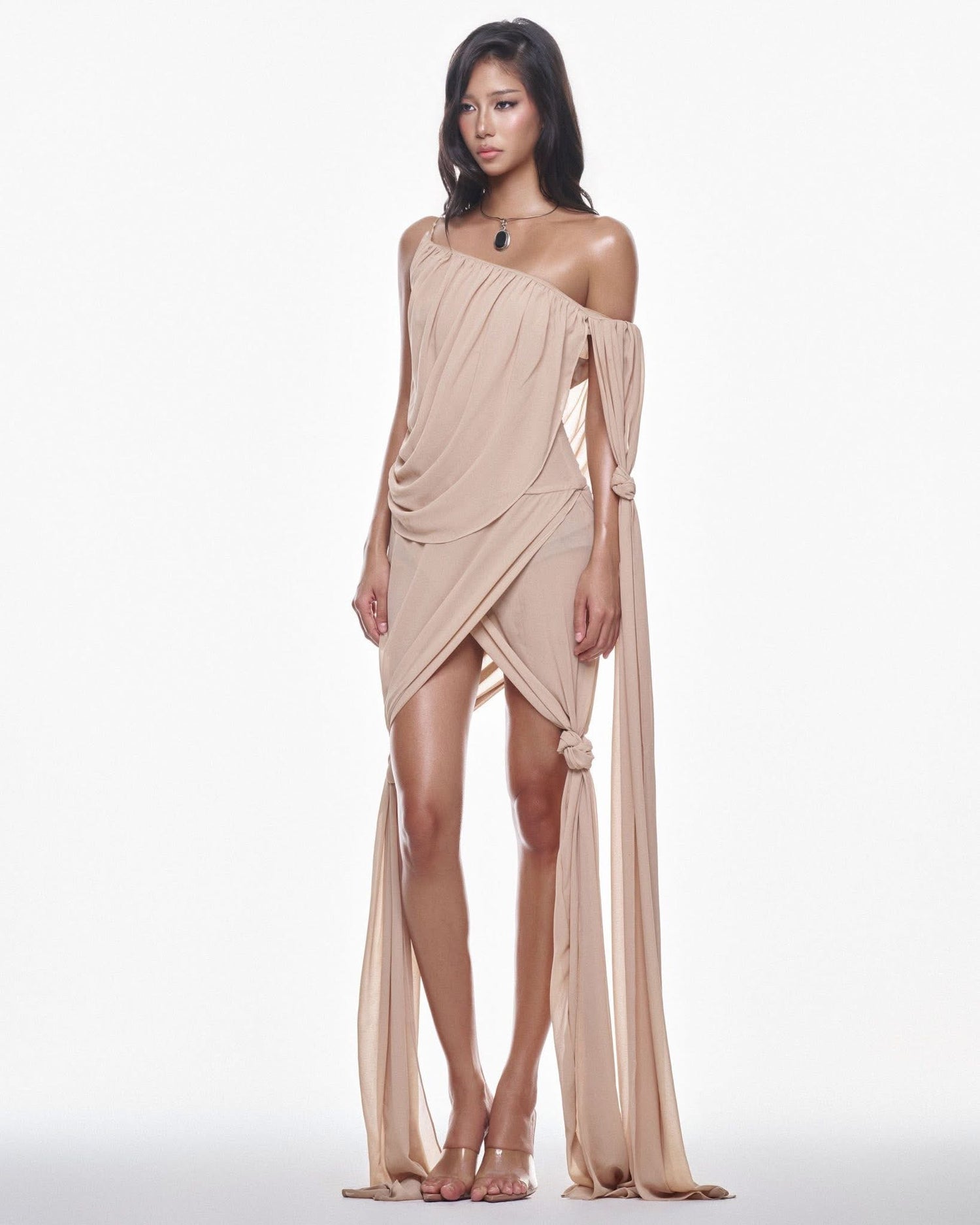 Ibiboss VENESSA DRESS (BEIGE)