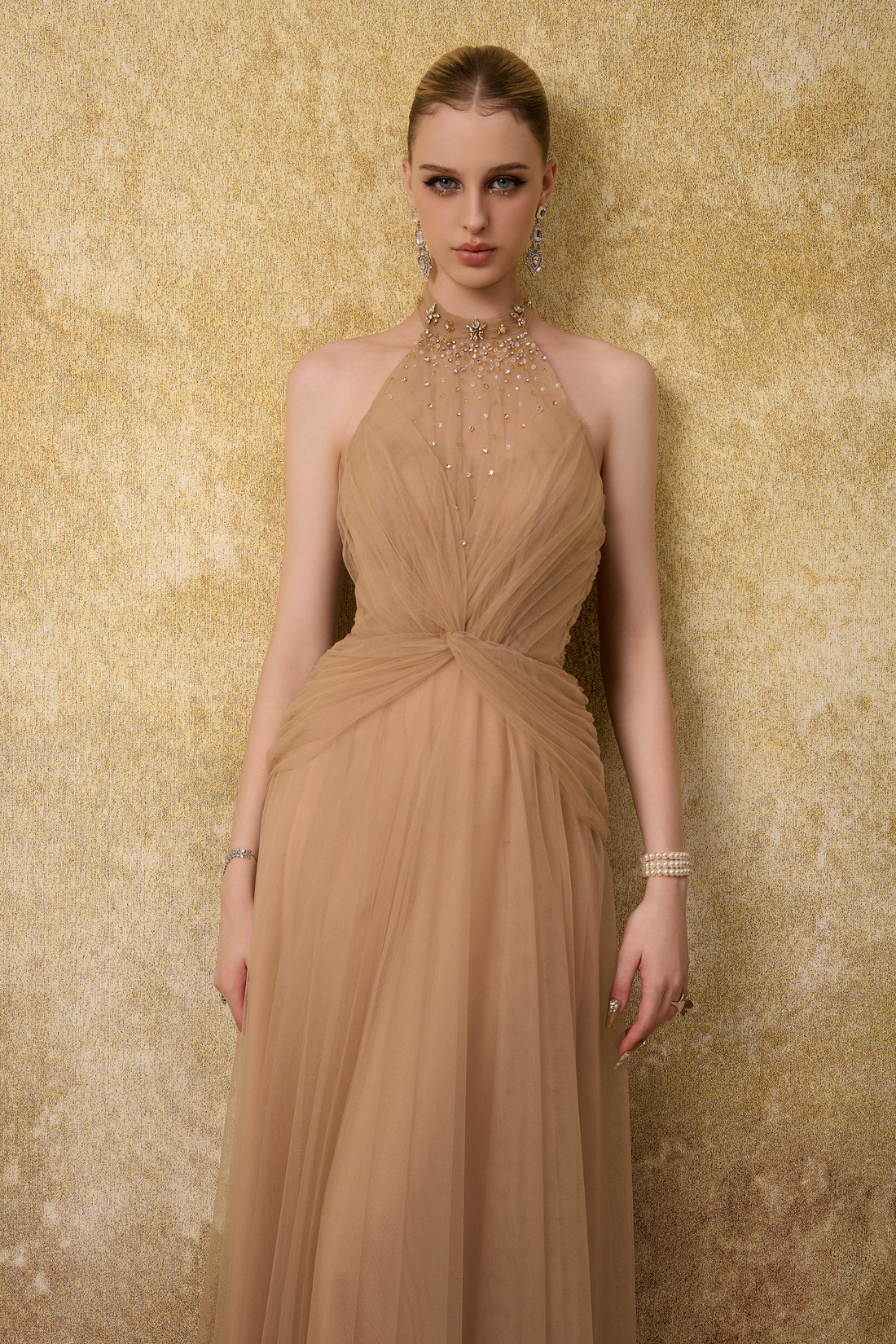Calista LUXUEUSE Long Length Dress
