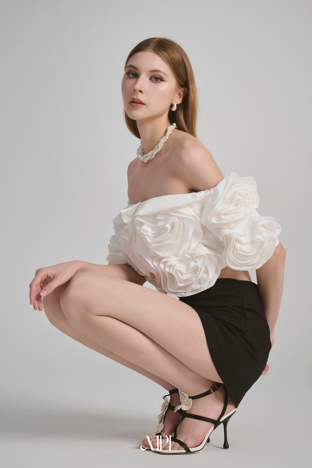 XIPI Elina White Top &amp; Bonie Skirt