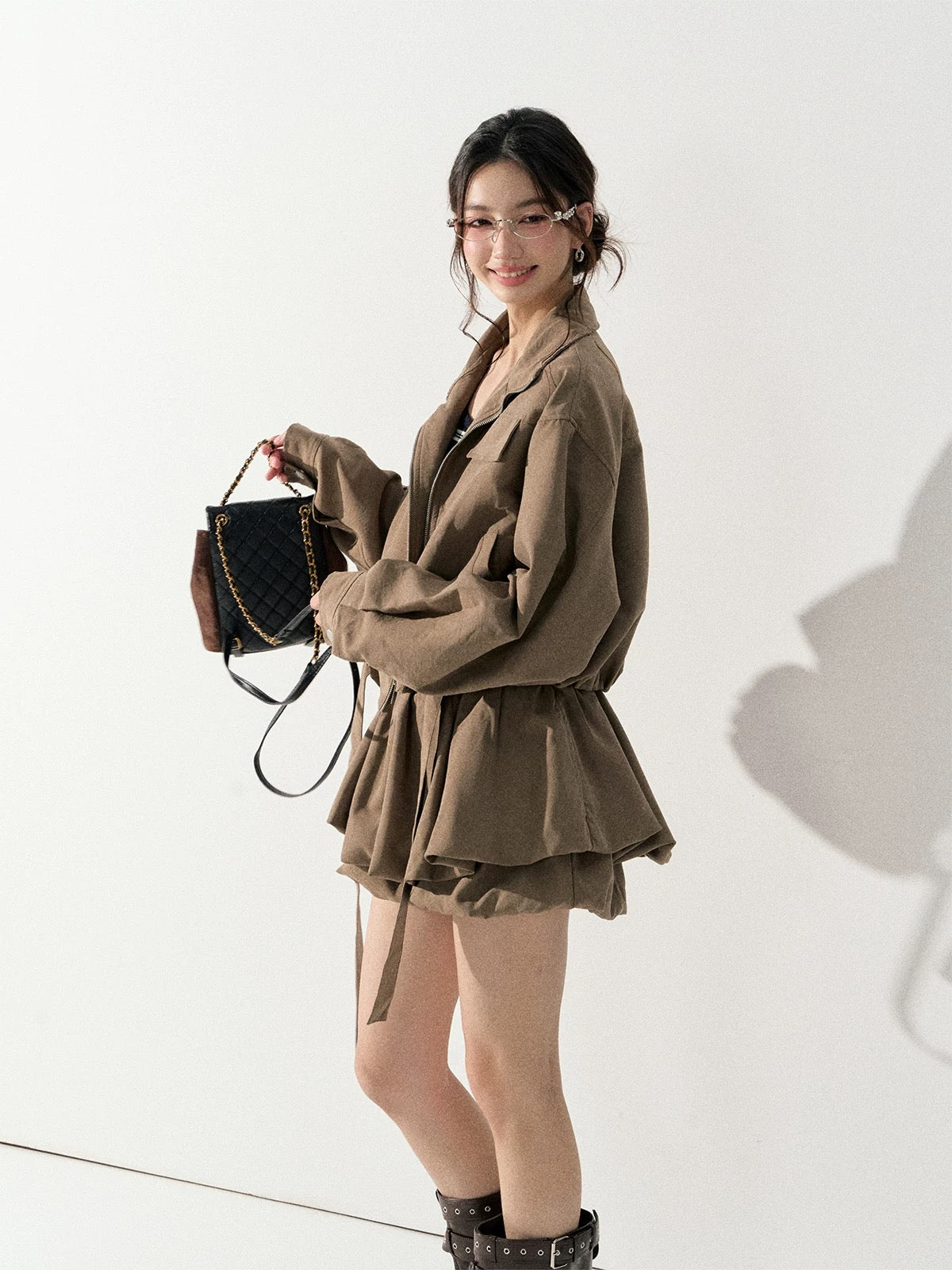 Lafreedom LAF351006 Vintage A-line puffy skirt