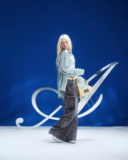 Aiai Studio Be Rich Top &amp; Fang Cargo Pants &amp; Aiai Season Shirt