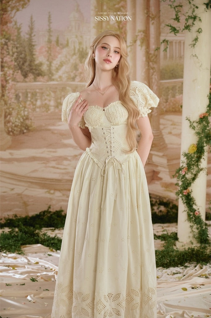 daisy corset dress Faithless Dress Broderie Daisy LTD SIZE S Daisy girl ltd