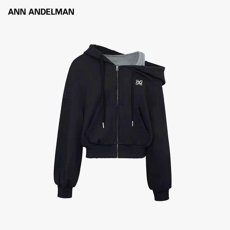 ANN ANDELMAN [Star Style] Off shoulder sweatshirt