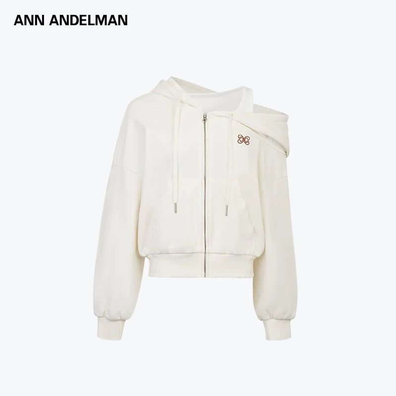 ANN ANDELMAN [Star Style] Off shoulder sweatshirt
