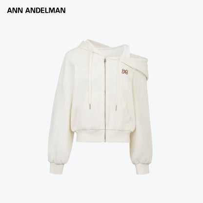 ANN ANDELMAN [Star Style] Off shoulder sweatshirt