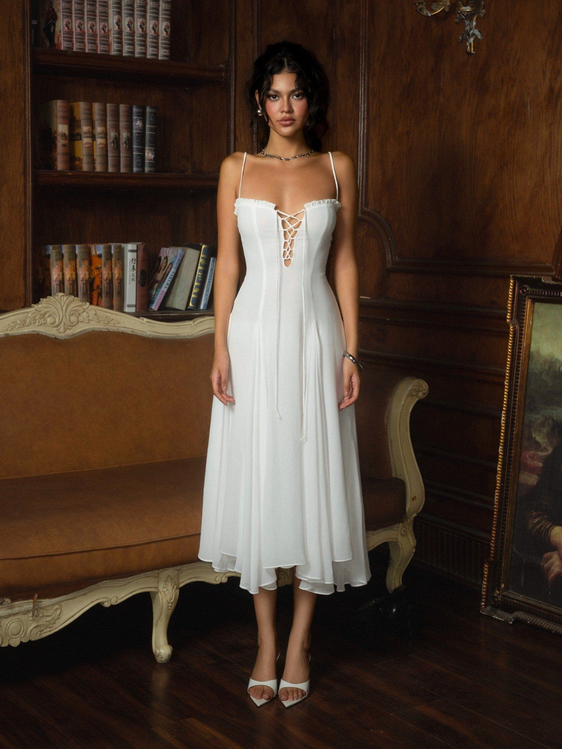 IAMCOCO CHAMPAGNE REVERIE DRESS