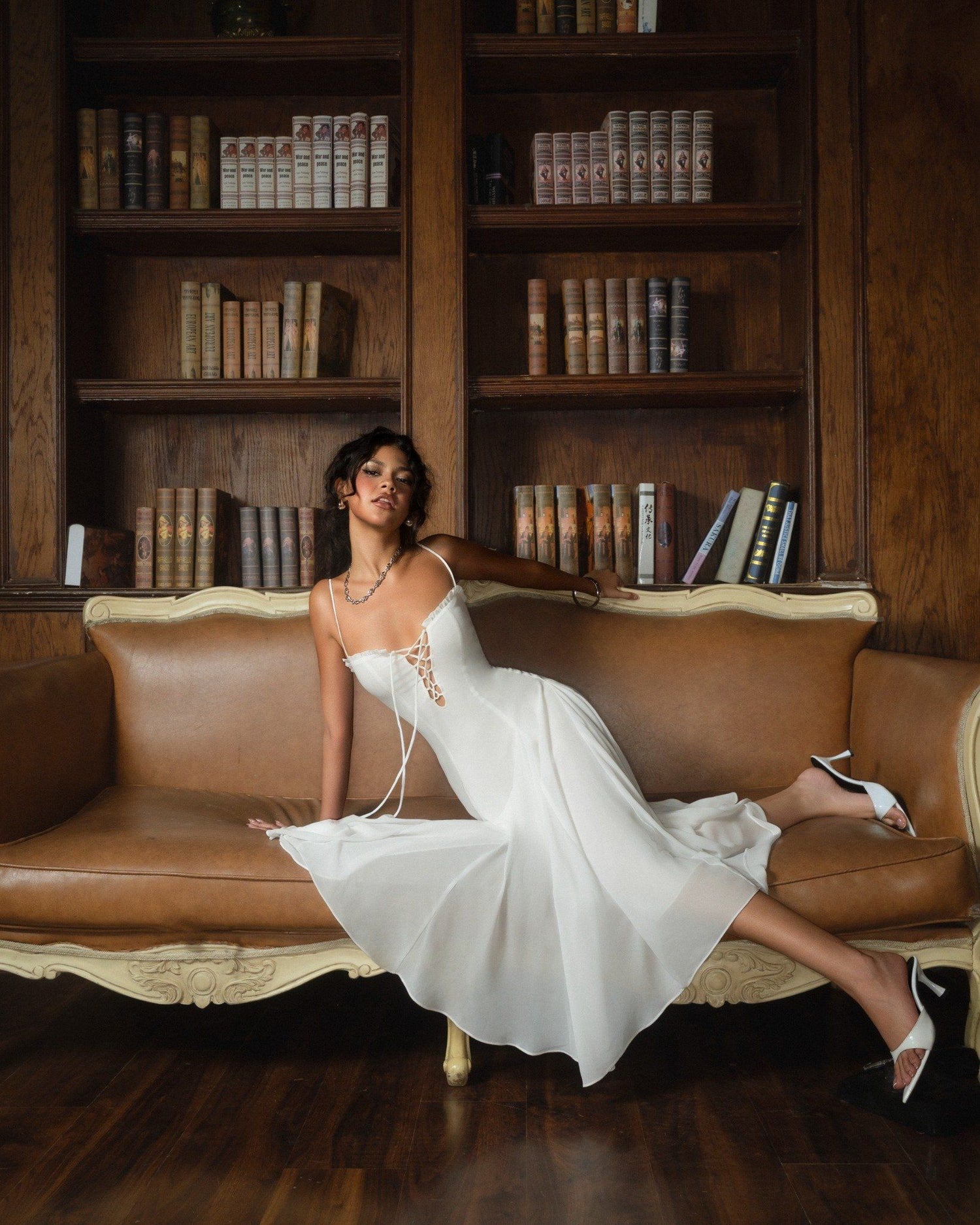 IAMCOCO CHAMPAGNE REVERIE DRESS